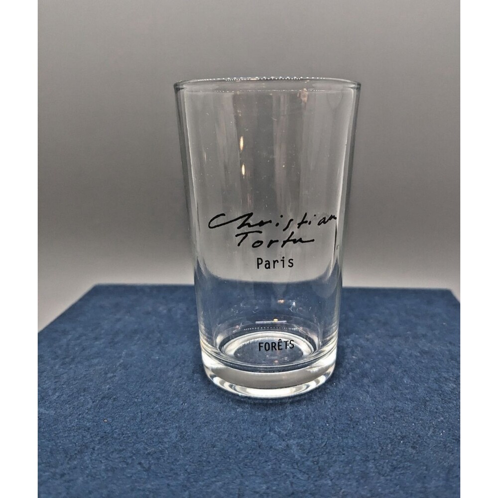 Christian Tortu Paris Forets "Forest"  Small  3.25" Drinking Glass Tumbler
